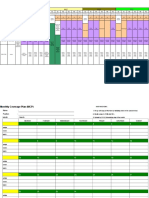 Copy of Monthly Coverage Plan and Daily Task- FOO March 2016