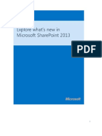 Explore SharePoint 2013