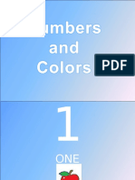 Colors and Numbers