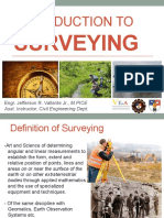 1.1 Introduction To Surveying