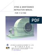 Manual For Forced Draft Fan
