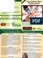 Folder Elaboração Projetos Sociais PDF - Icp - Argos