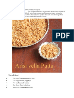 Arisi Vella Puttu/Navarathri (Friday) Recipes: You Will Need