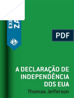 A Declaracao de Independencia d - Thomas Jefferson