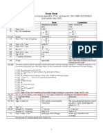 Cengel Heat Transfer Errata Sheet