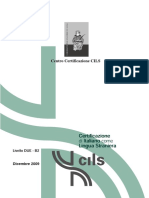 CILS B2 Quaderno Del Candidato 2009.12 PDF