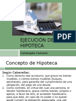 Ejecución de La Hipoteca