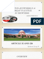 SG 08 - Artcile 32 & 226 PDF