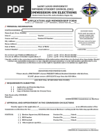 Comelec - Certificate of Candidacy | PDF | Virtue | Government Information