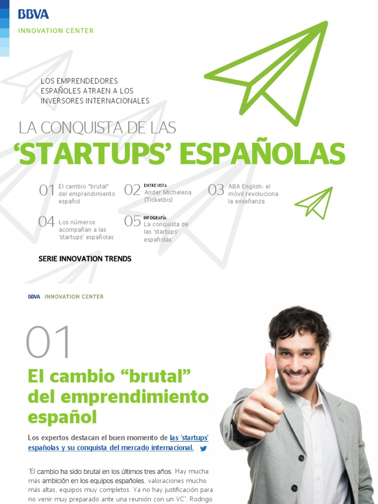 Startups Españolas: Éxito Internacional | PDF | Empresa de inicio ...