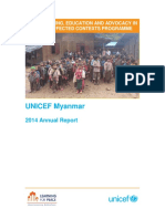 Myanmar Annual Report 2014