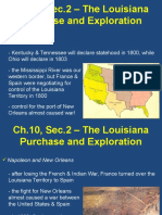 CH 10 Sec 2 The Louisiana Purchase and Exploration 1
