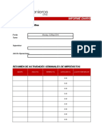 Imprevistos Semanales Sulfuro 02 Al 08 de Mayo