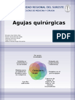 agujas quirúrgicas