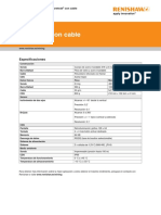 Hoja de Datos Tecnicos Boretrak Con Cable ES-2