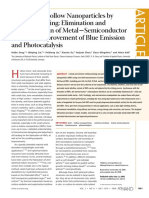 ZnO-Based Hollow Nanoparticles by