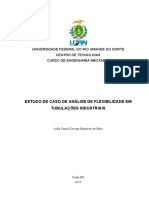 TCC João Paulo Brito - Análise de Flexibilidade em Tubulações Industriais