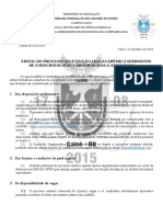 Edital do Processo Seletivo da Liga Acadêmica Seridoense de Endocrinologia e Metabologia (Lasem) 2016-2.docx