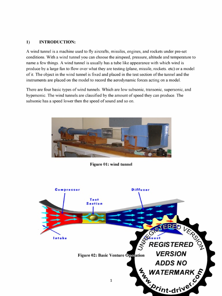 Final Proposal Report | PDF | Wind Tunnel | Viscosity