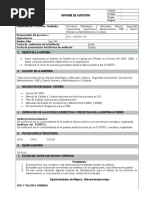 Plan Auditoria Interna Iso9001 | PDF | Auditoría | Sistema de manejo de ...