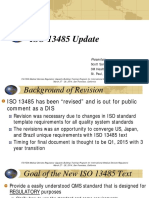ISO 13485 Update