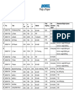 Tank List: F Pos. Tank D MM H MM V M Material Total Weight KG Pre Fabrication Degree Dimensions/Weight of Pieces M/KG