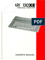 Atari 130xe Owners Manual