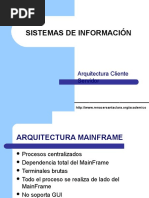 Diseño de Software Arquitectura Cliente Servidor
