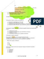 Transformações de estado da matéria e propriedades químicas