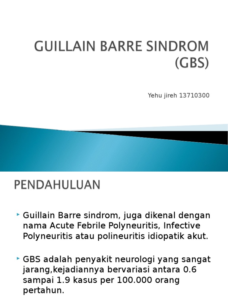 Sindrom Guillain Barre Pdf