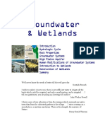 groundwater   wetlands notes kean university