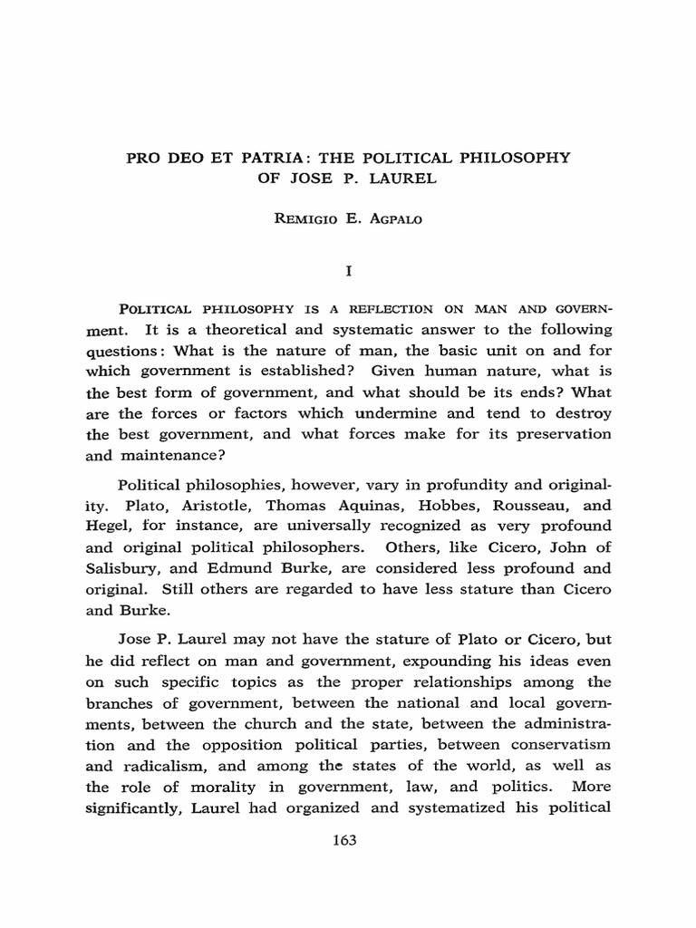Agpalo.pdf Democracy Monarchy