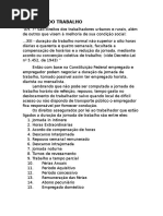 5 Duração Do Trabalho