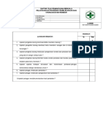 Daftar Tilik Pemantauan