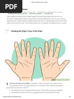 4 Ways To Read Palm Lines - WikiHow