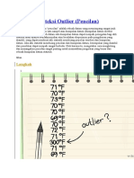 Cara Mendeteksi Outlier