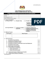 Borang Permohonan - Tahap Tunggal