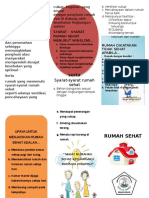 Leaflet Rumah Sehat (PHBS)