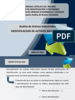 Avaluo de Activos Industriales (Macro - Microidentificacion - Mantenimiento)