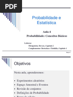 Aula 4 - Probabilidade Conceitos Básicos Parte 1