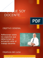 Porque Soy Docente