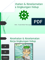 Kesehatan & Keselamatan Kerja Lingkungan Hidup