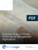 Prescriptive Analytics Drives Performance Management Applications