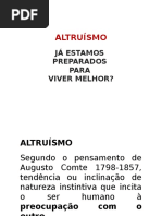 Altruísmo
