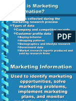 What Is Marketing Information?