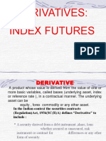 Derivatives: Index Futures