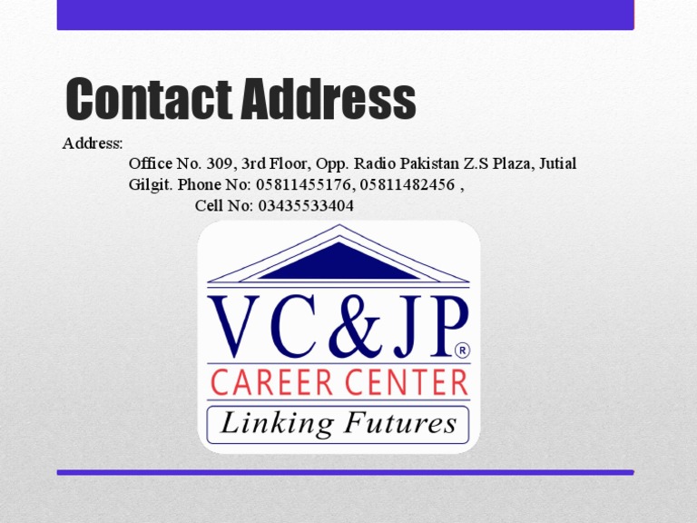 Contact Address | PDF