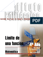 1406-15 MATEMATICA Límite de Una Función