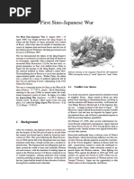 First Sino-Japanese War