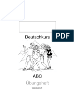 Deutschkurs ABC Uebungsheft PDF